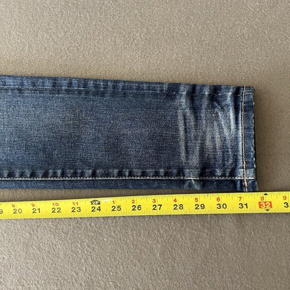 BUCKLE BLACK Women Made Italy Blue Skinny Candiani Denim Jean 25x32 Stretch NWOT - Picture 12 of 12